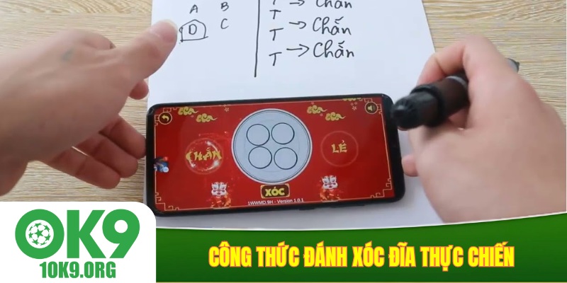 Công thức đánh xóc đĩa thực chiến